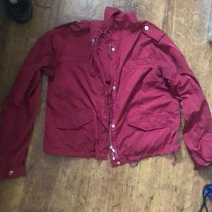 Forever 21 Cropped Windbreaker